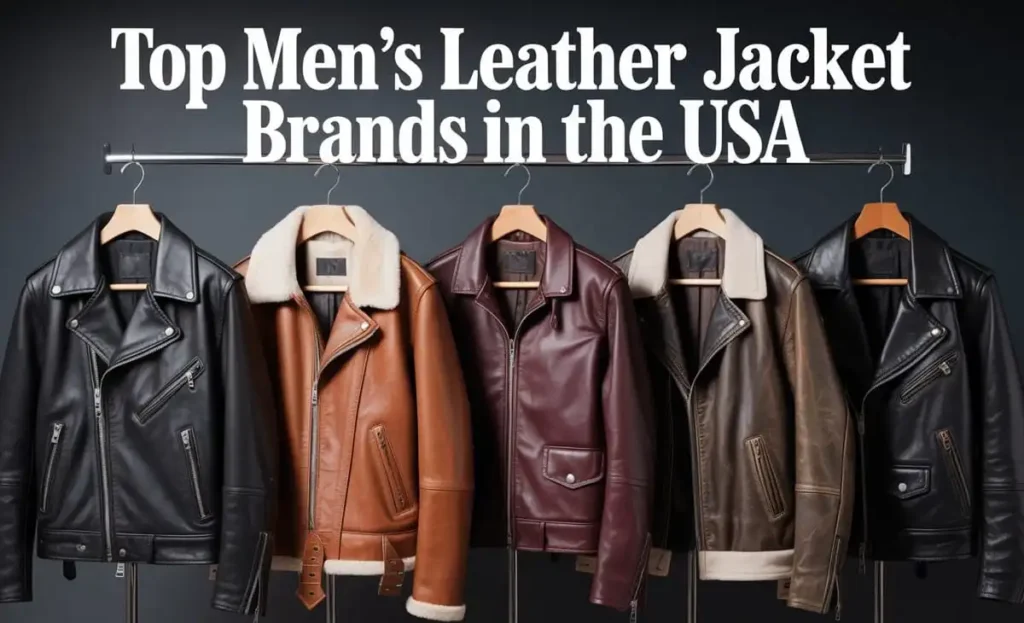 Top Men’s Leather Jacket Brands in the USA Leather Jacket