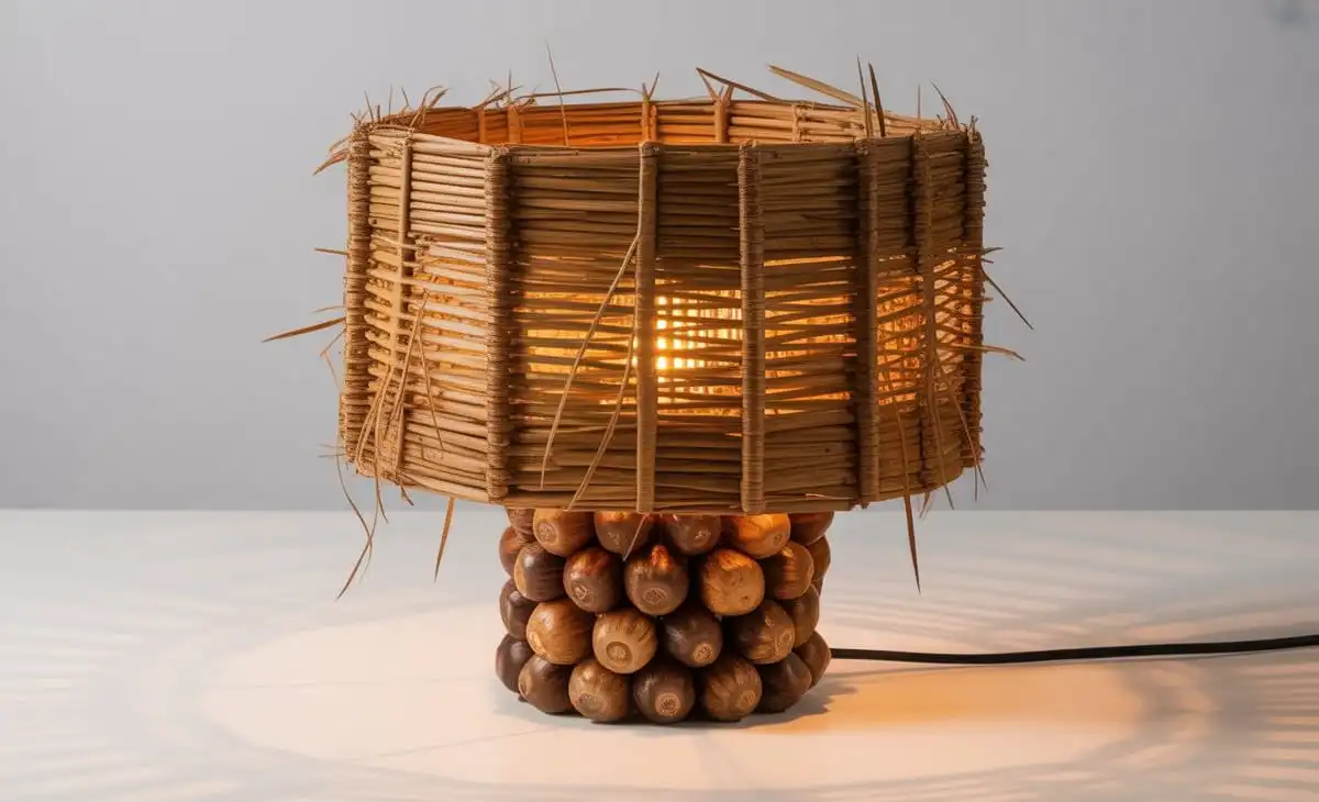 oil palm waste used lamp project